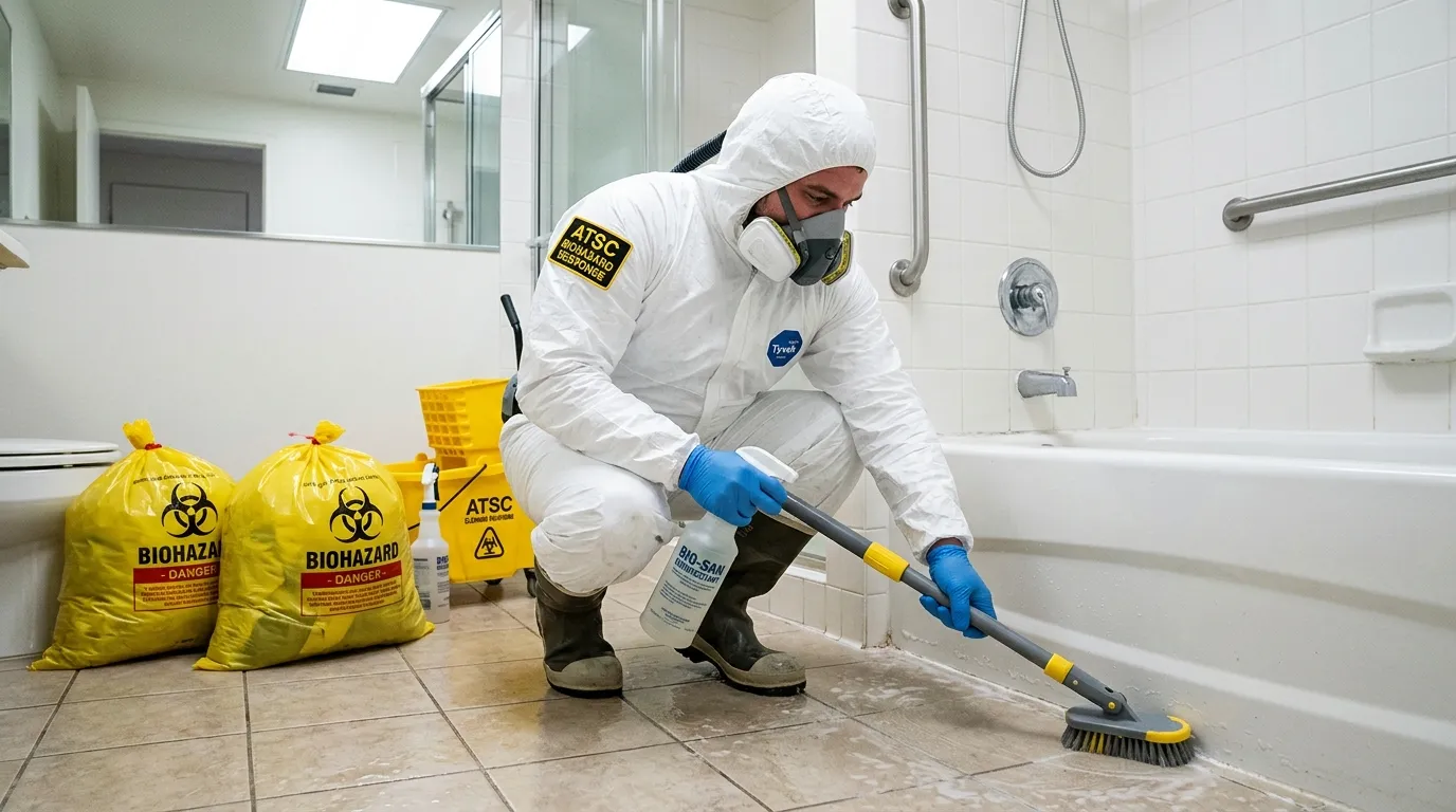 Decontamination equipment deployed for Blood Cleanup in Luling